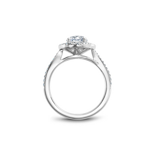 Noam Carver Floral Engagement Ring B176-01A