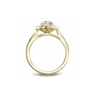Noam Carver Floral Engagement Ring B176-01YA
