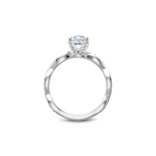 Noam Carver Floral Engagement Ring B197-01A