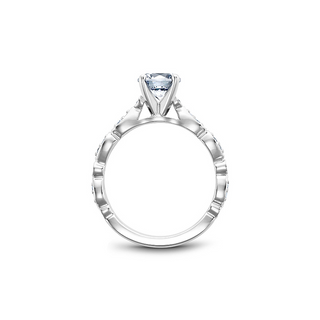 Noam Carver Floral Engagement Ring B204-01A