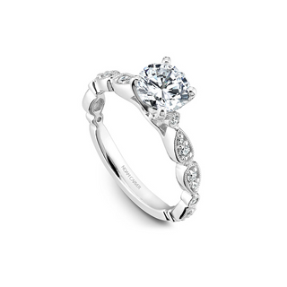 Noam Carver Floral Engagement Ring B204-01A