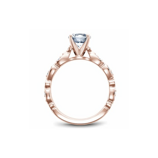 Noam Carver Floral Engagement Ring B204-01RA