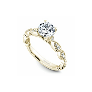 Noam Carver Floral Engagement Ring B204-01YA
