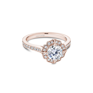 Noam Carver Floral Engagement Ring R031-01RA