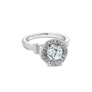 Noam Carver Floral Engagement Ring B014-01A