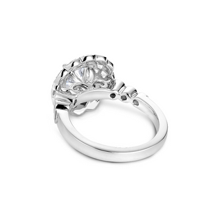 Noam Carver Floral Engagement Ring B068-01A