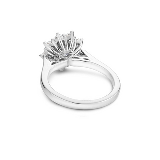 Noam Carver Floral Engagement Ring B090-01A