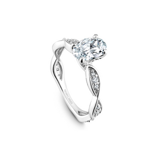 Noam Carver Floral Engagement Ring B197-02A