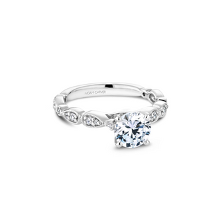 Noam Carver Floral Engagement Ring B204-01A