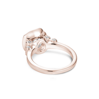 Noam Carver Floral Engagement Ring B014-01RA