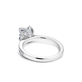 Noam Carver Floral Engagement Ring B019-01A