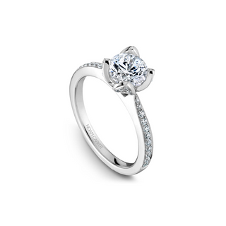 Noam Carver Floral Engagement Ring B019-01A