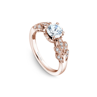 Noam Carver Floral Engagement Ring B063-01RA