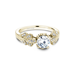 Noam Carver Floral Engagement Ring B063-01YA
