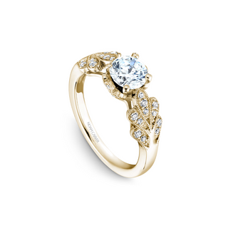 Noam Carver Floral Engagement Ring B063-01YA