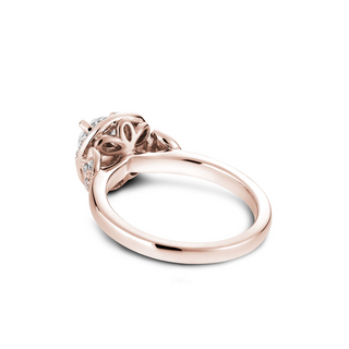Noam Carver Floral Engagement Ring B072-01RA