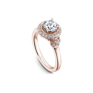 Noam Carver Floral Engagement Ring B072-01RA