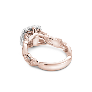 Noam Carver Floral Engagement Ring B075-01RWA