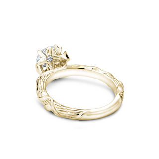 Noam Carver Floral Engagement Ring B081-01YA