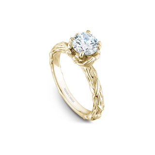 Noam Carver Floral Engagement Ring B081-01YA