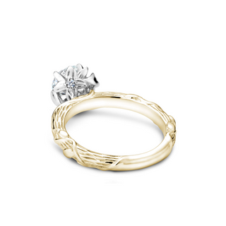 Noam Carver Floral Engagement Ring B081-01YWA