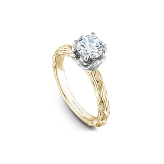 Noam Carver Floral Engagement Ring B081-01YWA