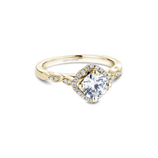 Noam Carver Floral Engagement Ring B084-01YA