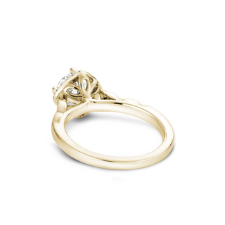 Noam Carver Floral Engagement Ring B084-01YA
