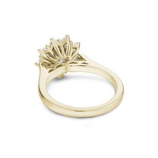 Noam Carver Floral Engagement Ring B090-01YA