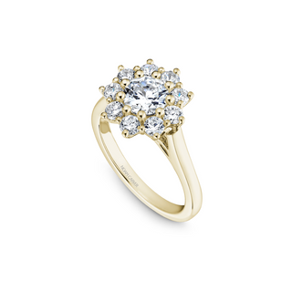 Noam Carver Floral Engagement Ring B090-01YA