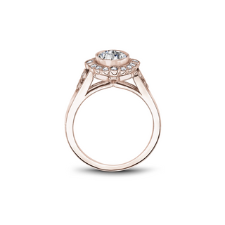 Noam Carver Floral Engagement Ring B091-01RA