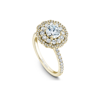 Noam Carver Floral Engagement Ring B142-16YA