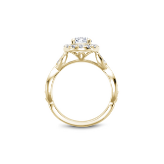 Noam Carver Floral Engagement Ring B160-01YA