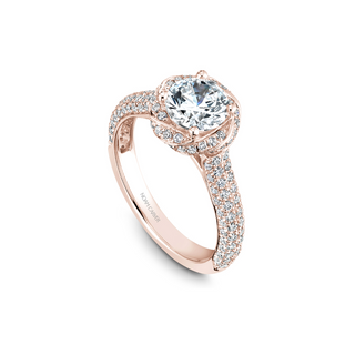 Noam Carver Floral Engagement Ring B164-01RA