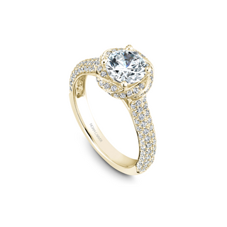 Noam Carver Floral Engagement Ring B164-01YA