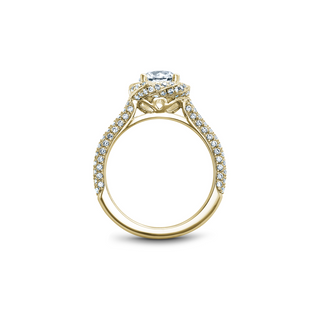 Noam Carver Floral Engagement Ring B164-01YA