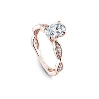 Noam Carver Floral Engagement Ring B197-02RA