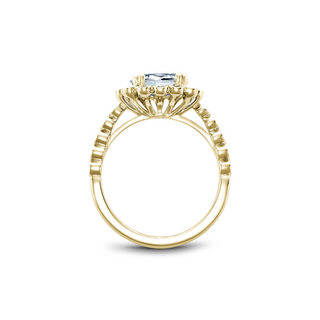 Noam Carver Floral Engagement Ring B221-01YA