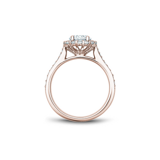 Noam Carver Floral Engagement Ring B250-01RA