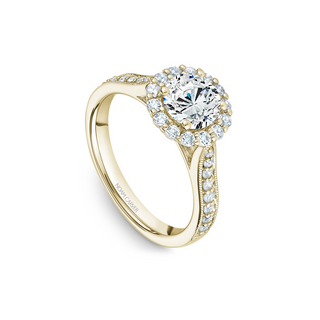 Noam Carver Floral Engagement Ring B250-01YA