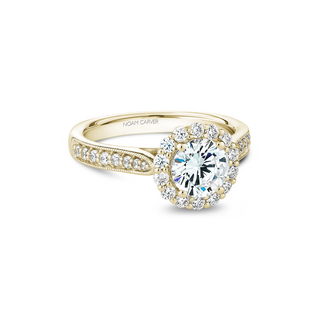 Noam Carver Floral Engagement Ring B250-01YA