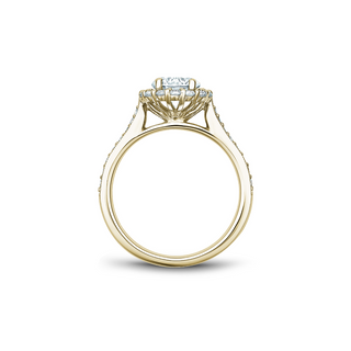 Noam Carver Floral Engagement Ring B250-01YA