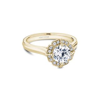 Noam Carver Floral Engagement Ring R030-01YA