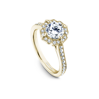 Noam Carver Floral Engagement Ring R031-01YA