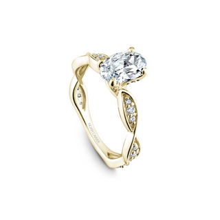 Noam Carver Floral Engagement Ring B197-02YA