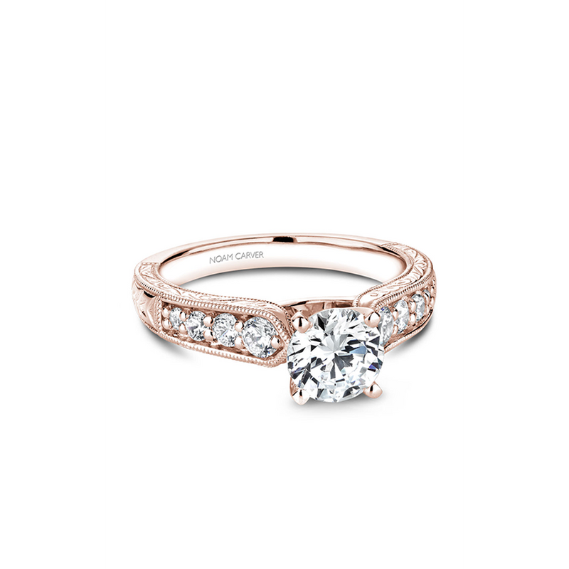 Noam Carver Modern Engagement Ring B174-01RA
