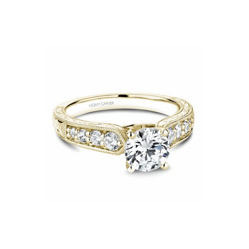 Noam Carver Modern Engagement Ring B174-01YA