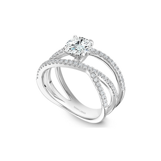 Noam Carver Modern Engagement Ring B249-01A