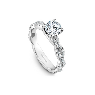 Noam Carver Modern Engagement Ring B166-01A