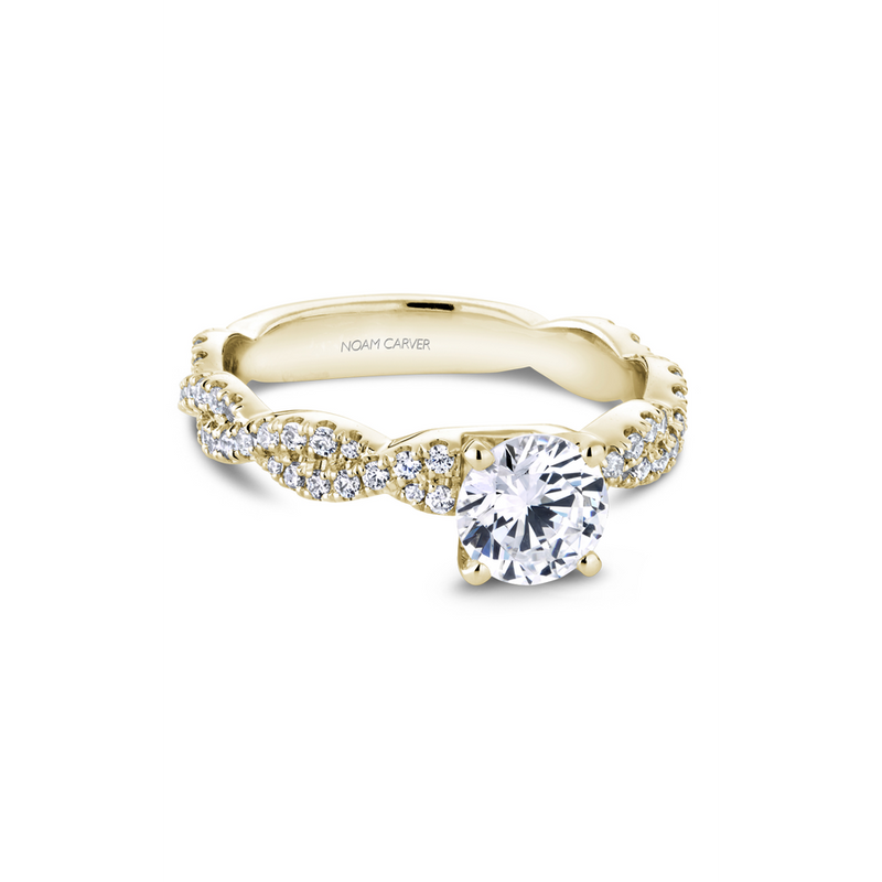 Noam Carver Modern Engagement Ring B166-01YA